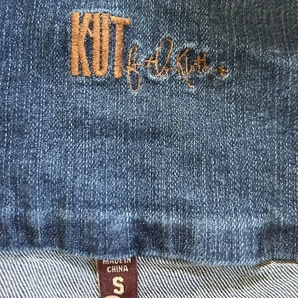 Kut from the Kloth Blue Denim Jacket - Picture 7 of 7
